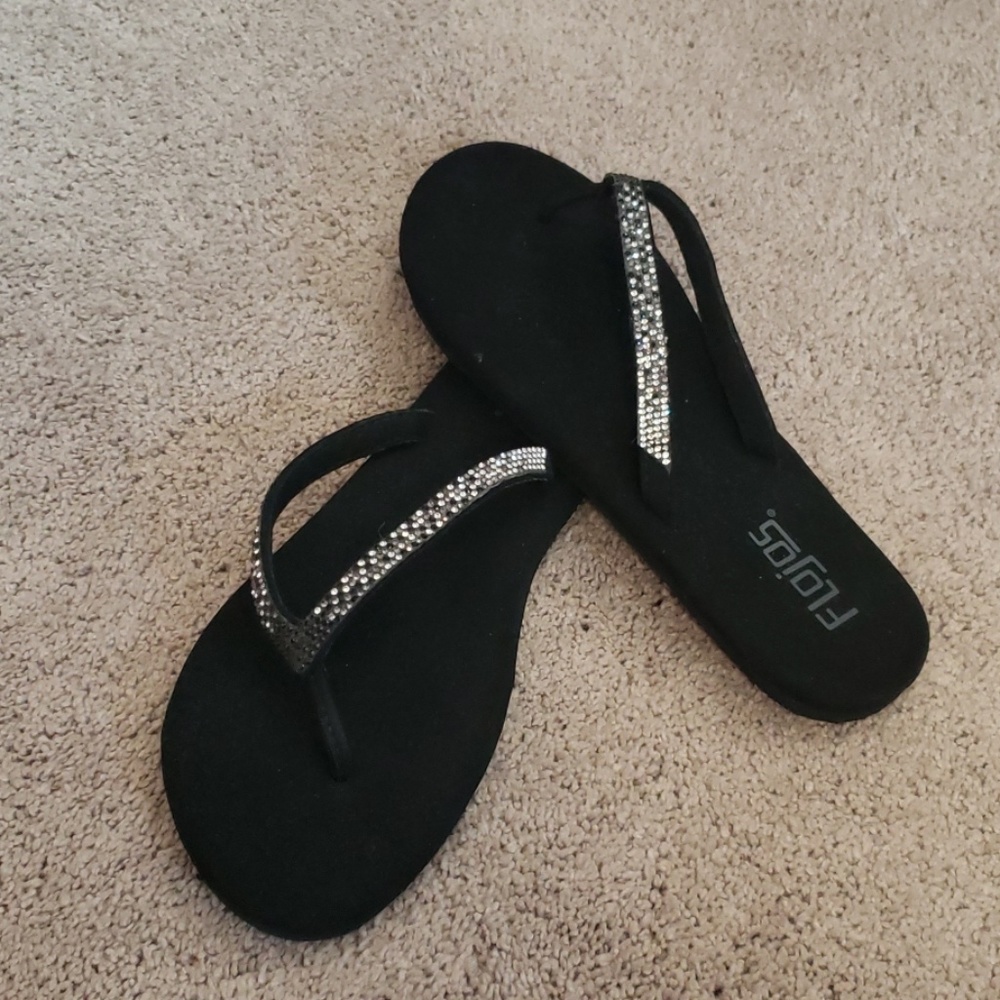 Flojos black sandle